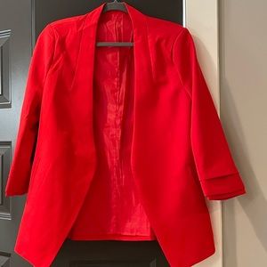 Great RED blazer!